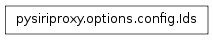 Inheritance diagram of pysiriproxy.options.options.Ids